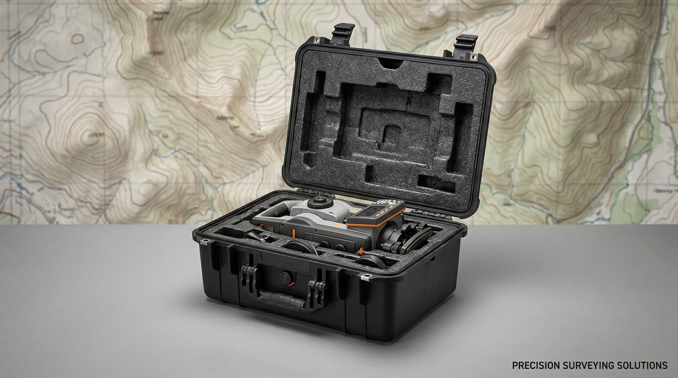 KeXinMaterials precision instrument case for surveying and measurement equipment